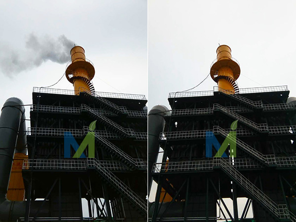 2*20万气量砖瓦窑煤矸石烟气湿电除尘器运行案例